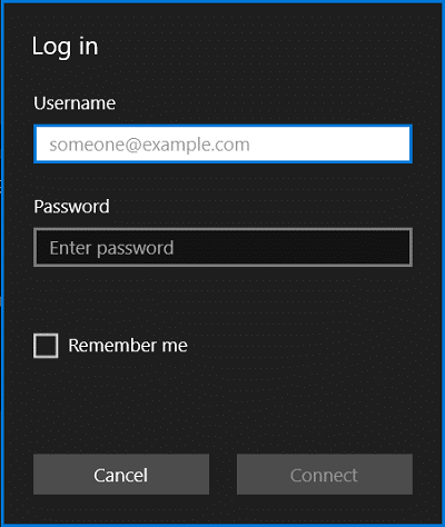 Type in the username & password for your PC and hit Enter