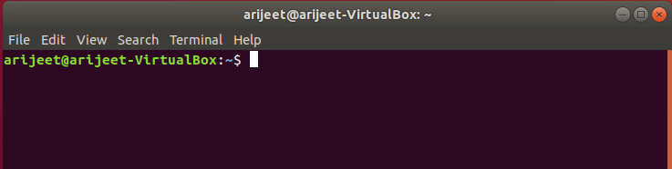 Ubuntu linux terminal
