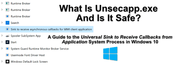 What Is Unsecapp.exe And Is It Safe?