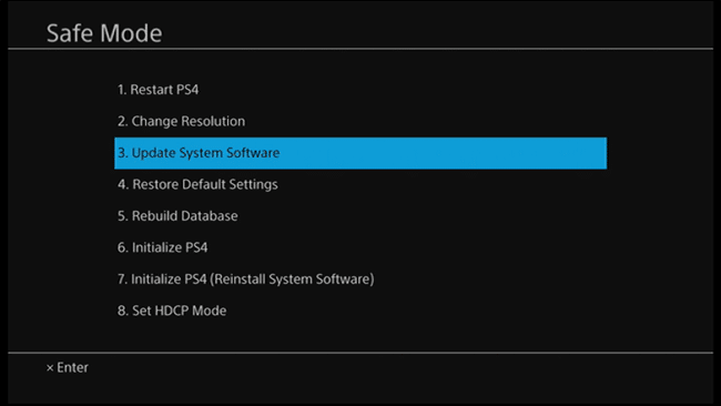 Update PS4 software in Safe Mode | Fix PS4 (PlayStation 4) Turning Off By Itself