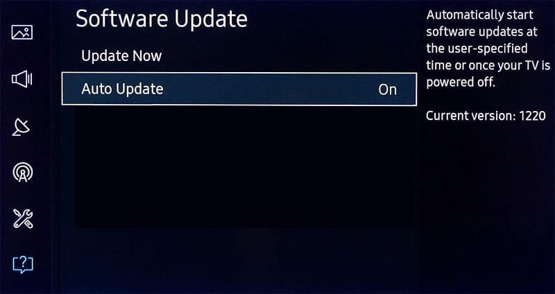 Update the Firmware of your Samsung TV