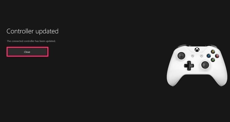Update the firmware on the Xbox one controller