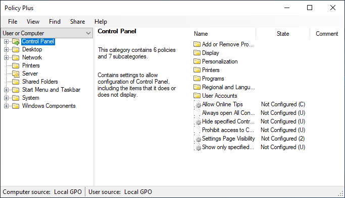 Use Policy Plus (Third party tool) | Install Group Policy Editor (gpedit.msc) on Windows 10 Home
