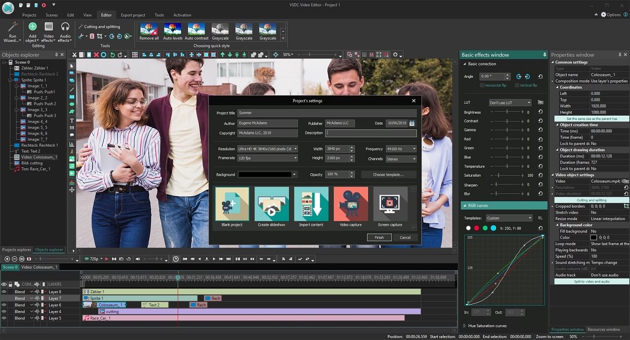 VSDC Video Editor Features | Best Video Editing Software for Windows 10