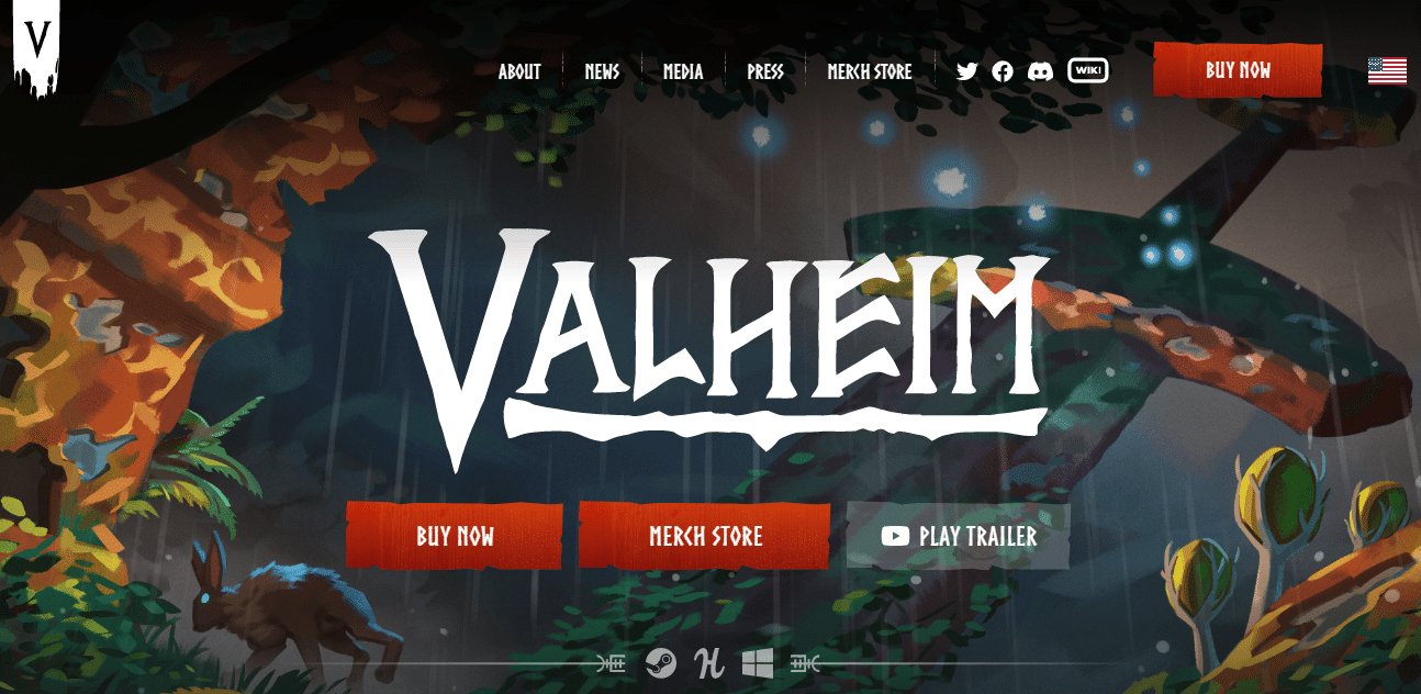 Valheim official website