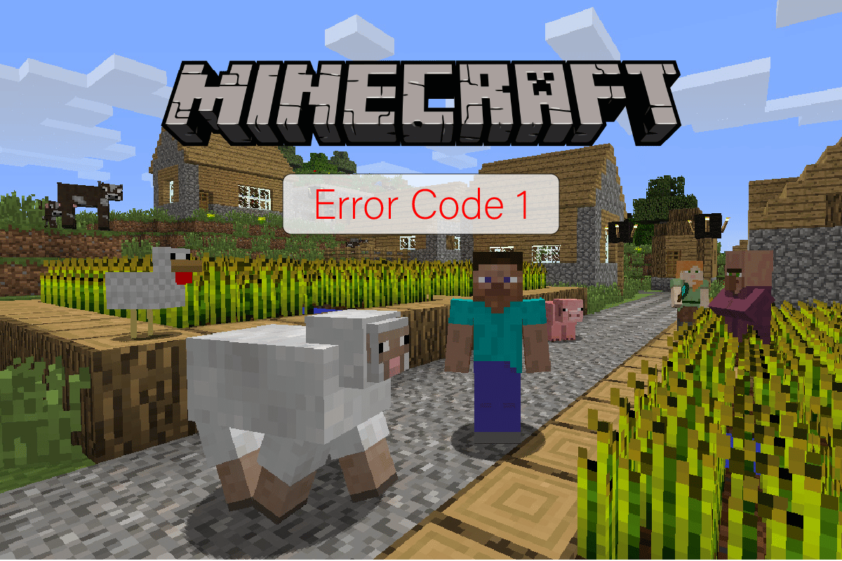 Какво означава код за грешка 1 в Minecraft? Как да го поправя