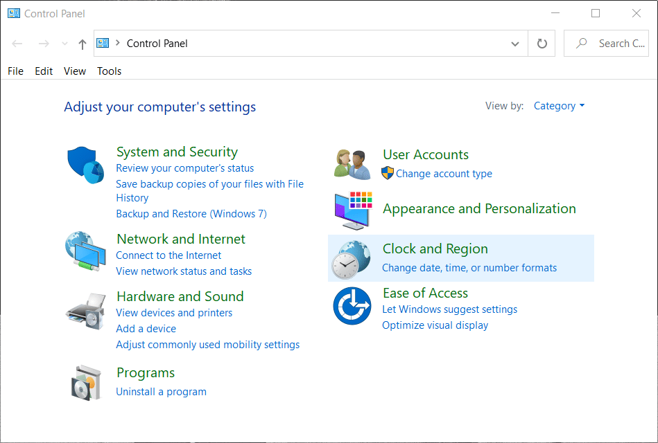 Where is Control Panel in Windows 10, 8, 7, Vista, XP