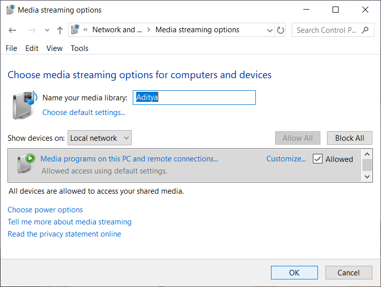 Kio estas DLNA-Servilo kaj Kiel ebligi ĝin en Windows 10?