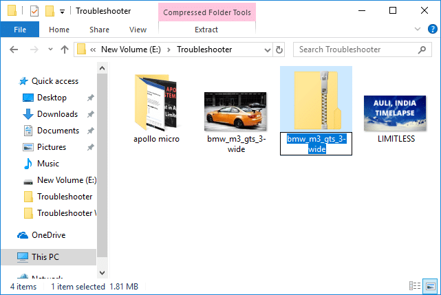 Zip or Unzip Files and Folders in Windows 10
