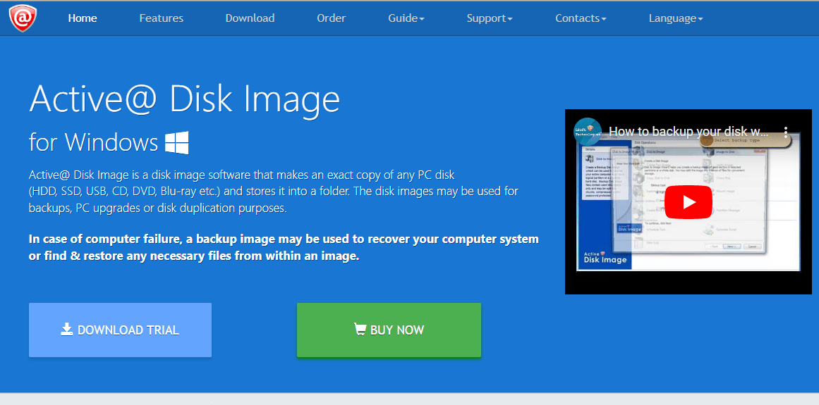 Active @disk image