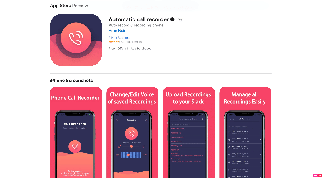 app store preview automatic call recorder. How to Record Call on iPhone Without App for Free