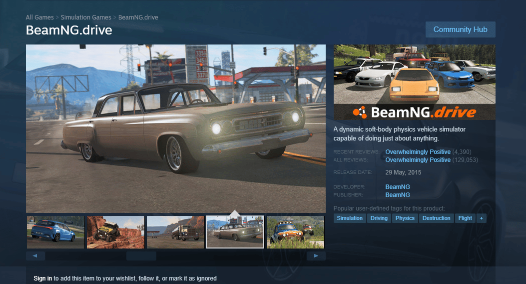 BeamNG Drive համակարգի պահանջները: BeamNG Drive-ն է Xbox-ում