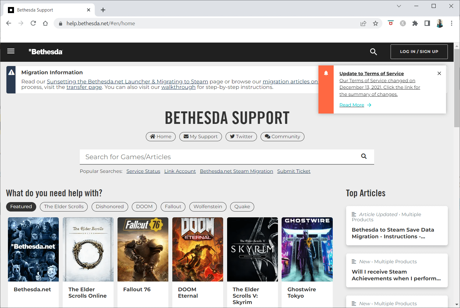 Bethesda Support page. Fix Skyrim Won’t Launch in Windows 10