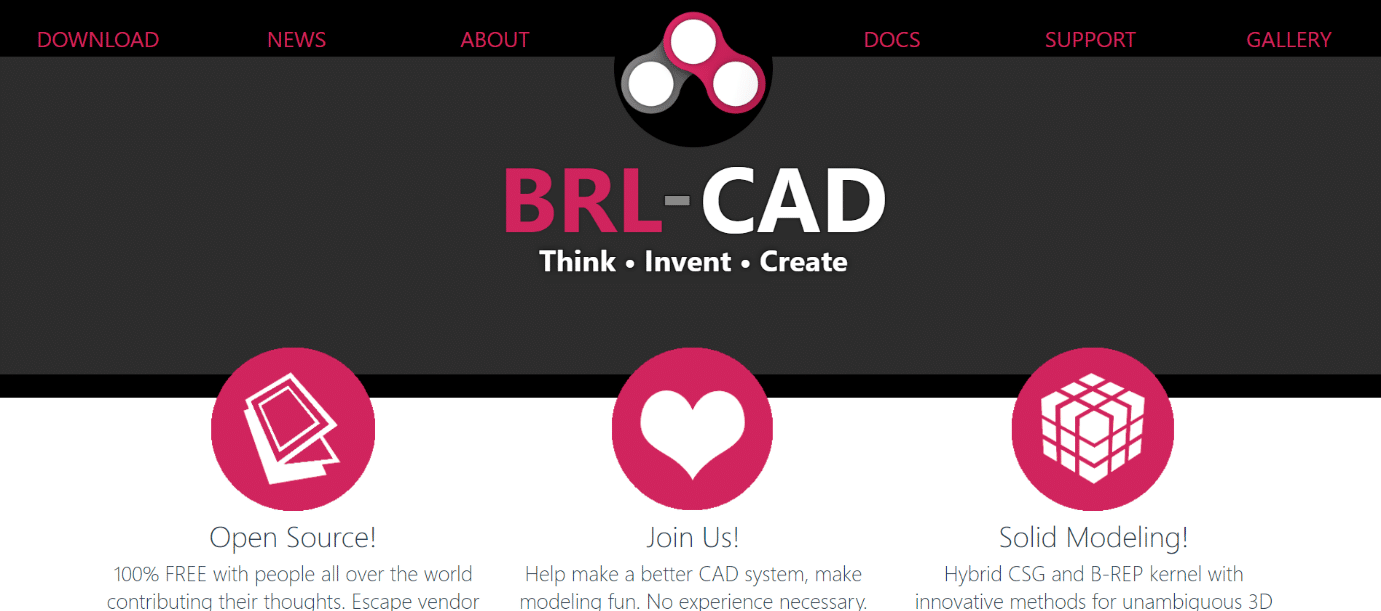 BRL CAD. Best Beginner CAD Software
