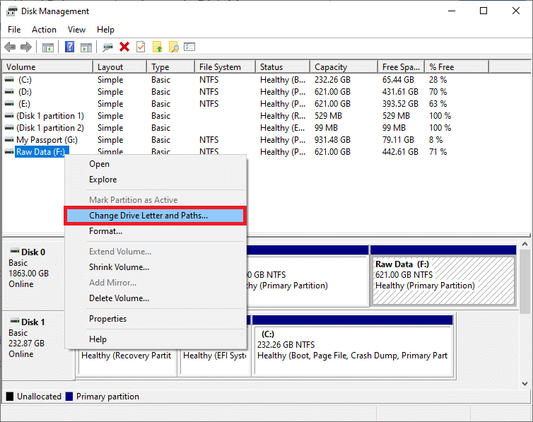 change drive letter 1 | New Hard Drive not showing up