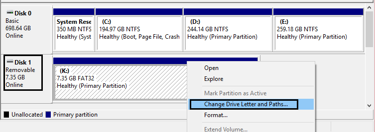 change drive letter and path  |[SOLVED] The file or Directory is corrupted and unreadable