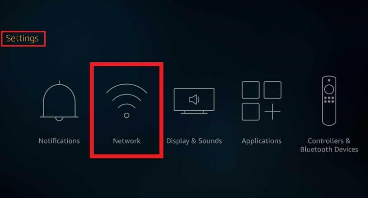Choose Network | Why does your firestick say network disconnected | Amazon say no internet connection