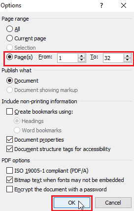 Choose page numbers in From and To to save the number of pages. How to Delete a Page in Word 2010