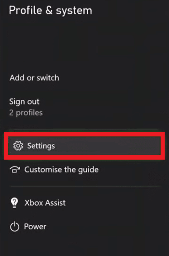 Choose Settings | How Do I Change My Xbox One Account from Child to Parent