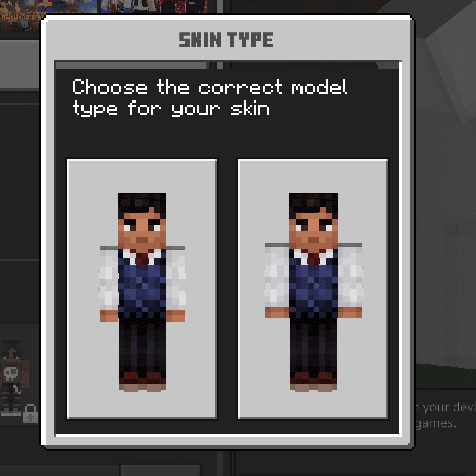 choosing the skin type