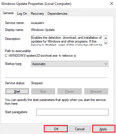 「適用」をクリックしてから「OK」をクリックします。 Windows 0でエラー80070002x10を修正する方法