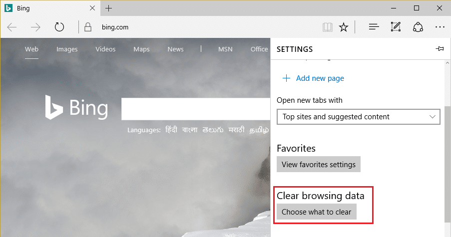 click choose what to clear | Fix YouTube Black Screen Problem [SOLVED]