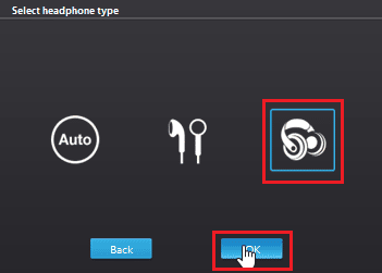 click headset icon and click next. Fix SADES Headset Not Recognised by Windows 10 Problem