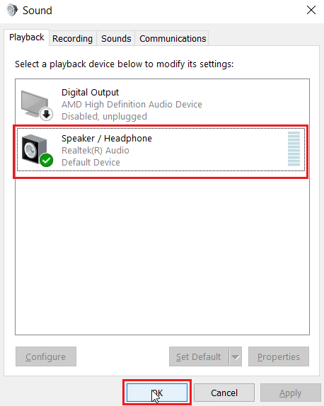 click on OK. Fix SADES Headset Not Recognised by Windows 10 Problem