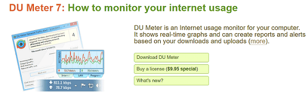 click on Download DU Meter. If they want the full version, they can buy it using the Buy a License option.