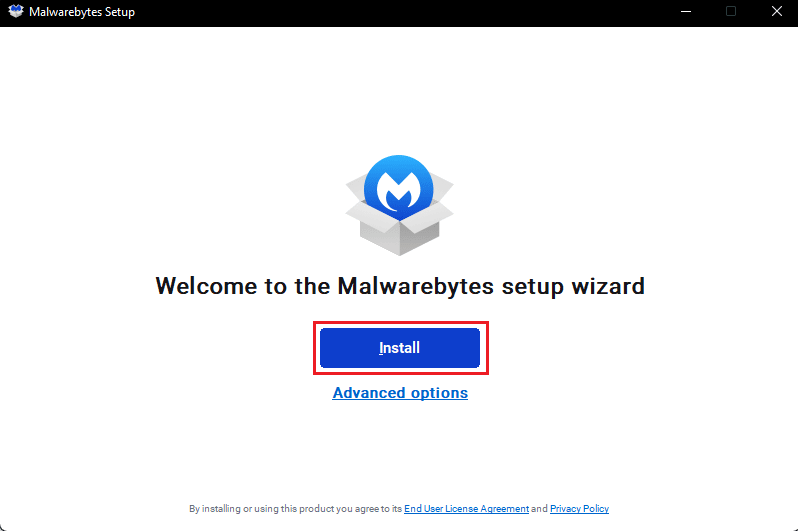 click on Install