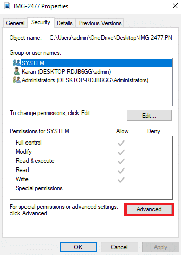 Click on Advanced in it. Ways to Fix Gray X on Desktop Icons