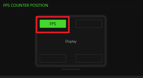 Нажмите на любой угол, чтобы закрепить наложение. 5 лучших счетчиков FPS в Windows 10