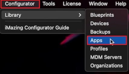 click on configurator library apps | How to Use Clubhouse on PC