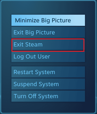 Click on exit steam. Fix Rocket League Controller Not Working