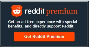 нажмите «Получить Reddit Premium»