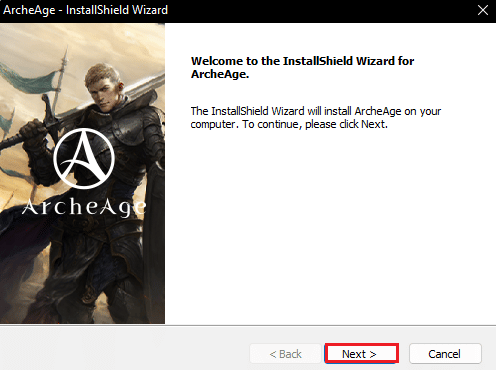 click on next in Archeage installation wizard. Fix Archeage Authentication Failed Issues