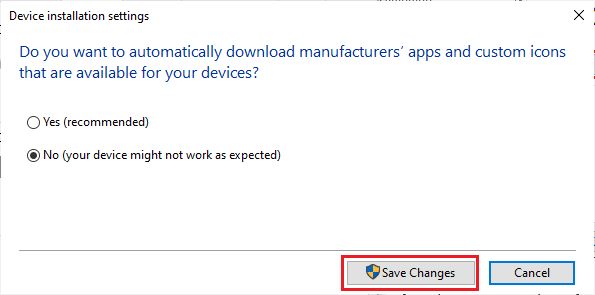Click on Save Changes. Fix Front Audio Jack Not Working in Windows 10