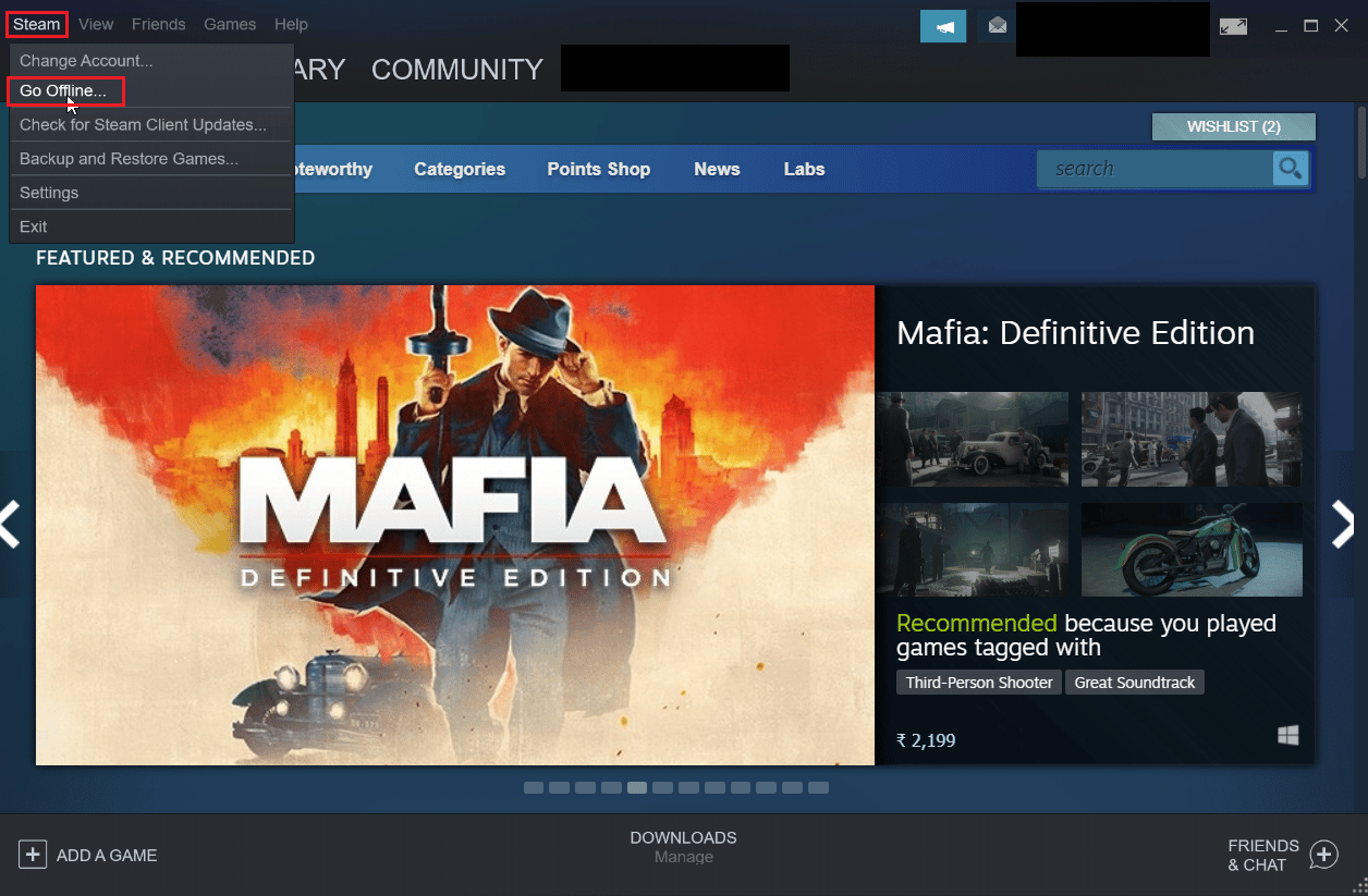 click on steam in the top left corner and click settings