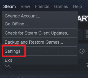 Go to Settings