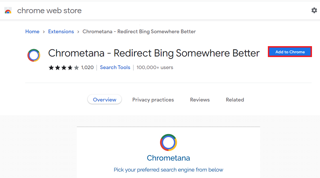 Click on the Add to Chrome button. How to Force Cortana to Use Chrome