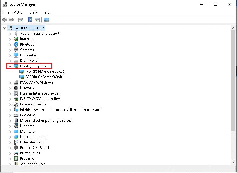 Click on the arrow next to Display adapters to expand. How to Fix Skyrim Crash to Desktop