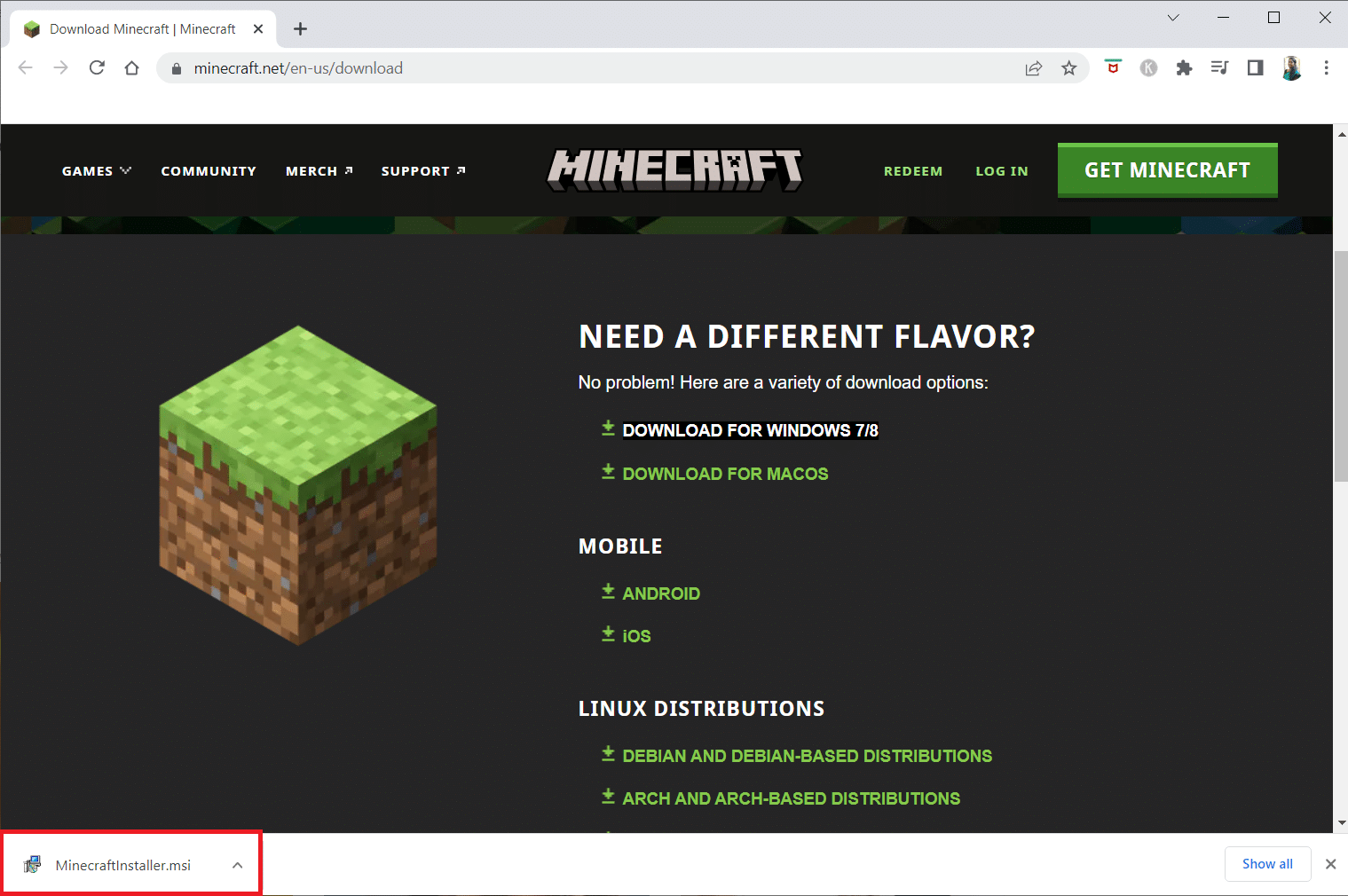 click on the Setup file to install the application. How Do You Fix Chunk Errors in Minecraft