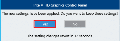 Click on the Yes button. Fix Full Screen Not Working on Windows 10