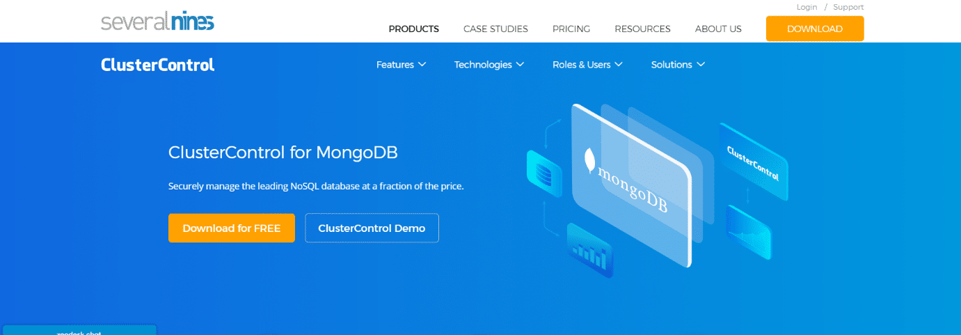 Cluster control. Best MongoDB GUI Apps
