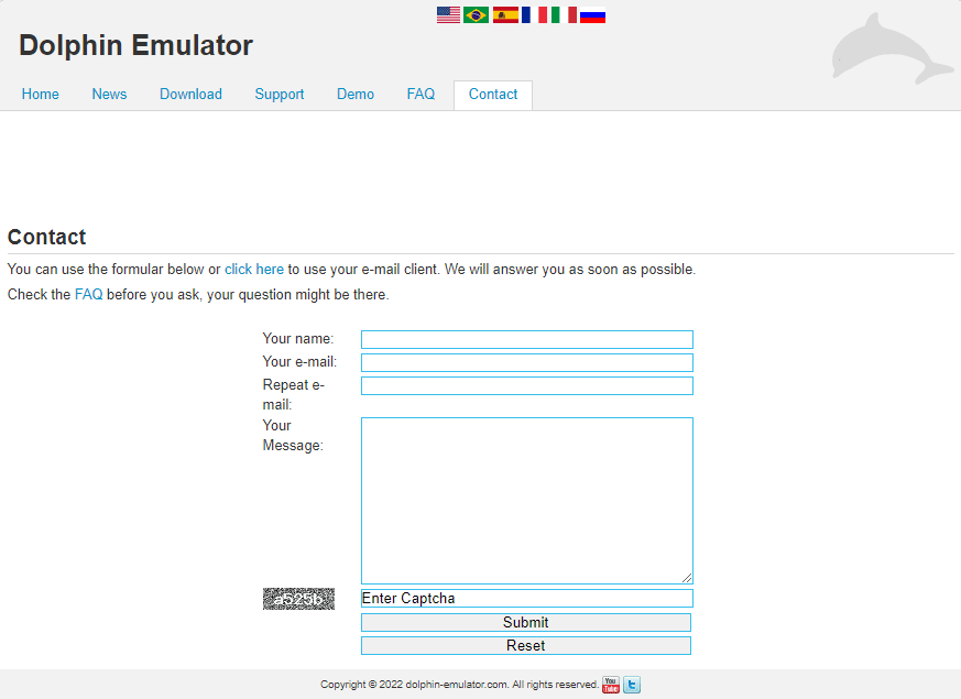 Contact Dolphin Emulator. Fix Dolphin Traversal Server Connection Error