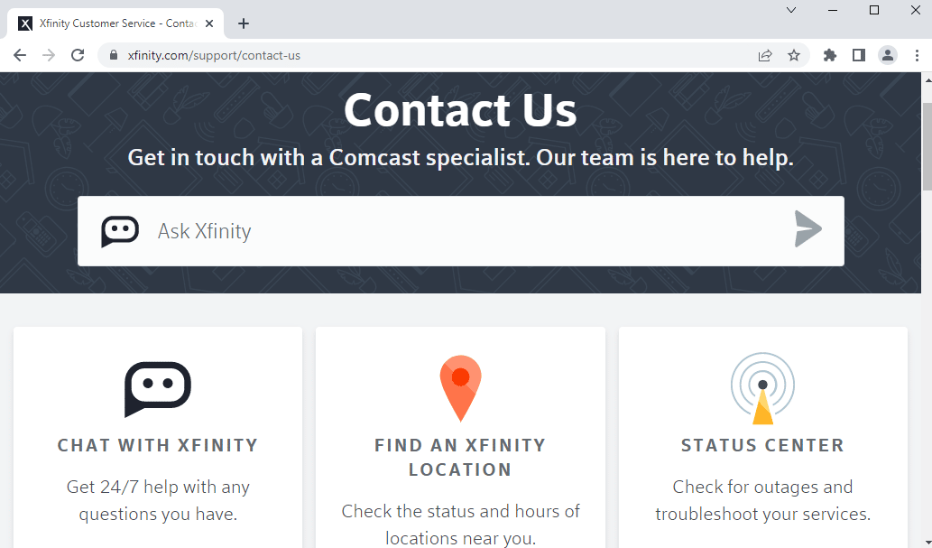 Contact Xfinity Support Team. Fix Xfinity Pods Not Working