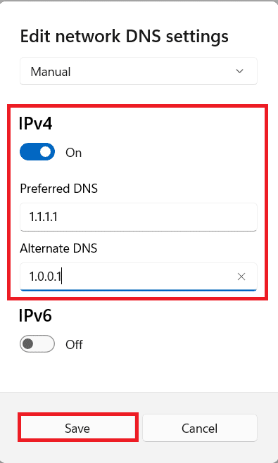 Custom DNS server setting | How to Change DNS on Windows 11