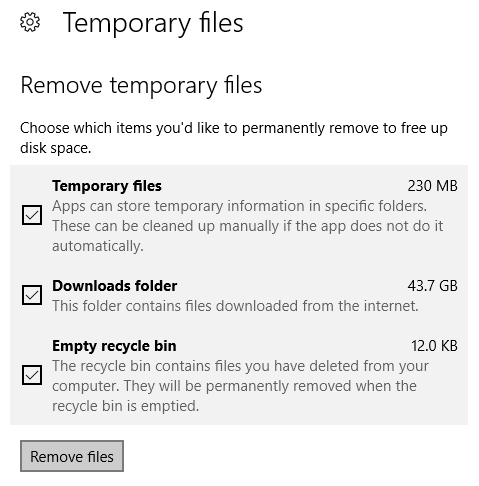 delete temporary files to fix Microsoft Blue Screen errors