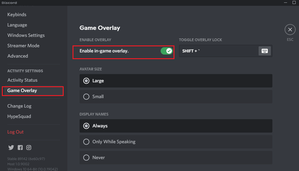 Disable Discord overlay. Fix Battlefront 2 Mouse Not Working in Windows 10