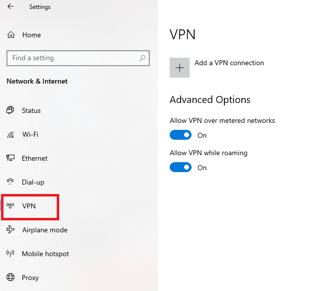 Disable VPN Service. Fix Hulu Not Working on Chrome